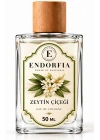 50 ML Zeytin Çiçeği Cam Şişe Ahşap  Kapak Kolonya