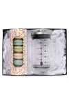 Borosilikat 600 Ml French Press ve B1 Makaron