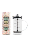 Borosilikat 600 Ml French Press ve B1 Makaron