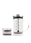 Borosilikat 600 Ml French Press ve Böğürtlen Draje