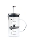 Borosilikat 600 Ml French Press ve Kahve Draje