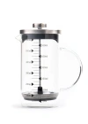 Borosilikat 600 Ml French Press ve Kahve Draje