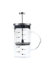 Borosilikat 600 Ml French Press ve Single Slim Mix Madlen Siyah