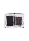 Hediye Kutusu Premium Kahve - Termoderi Defter- Metal Roller Kalem