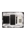 Kişiye Özel Hakiki Deri Cüzdan Siyah –Powerbank 5000 mAh-Usb Bellek Siyah-Sprey Kolonya -805