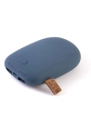 Kişiye Özel Power Bank Lacivert (Taş Powerbank) Premium Kahve