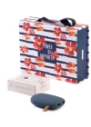 Kişiye Özel Power Bank Lacivert (Taş Powerbank) Premium Kahve