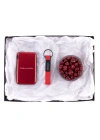 Kişiye Özel Powerbank - Metal Anahtarlık - Dragee - Kırmızı