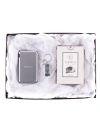 Kişiye Özel Powerbank - Metal Anahtarlıklı USB Gümüş - Premium Kahve