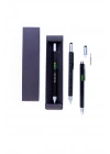 Kişiye Özel Termoderi Defter Füme Mühendis Kalemi-Sprey Kolonya Siyah