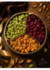 Meyve Aromalı Draje Kutusu 240 g | Mandalina, Şeftali ve Böğürtlen Draje (3 x 80 g)
