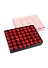 Single Maxi Fıstıklı Kalp Çikolata Kırmızı-Pembe