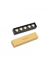 Single Slim Fıstıklı Kalp Çikolata Gold-Gold