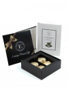 Single Small Fıstıklı Kalp Çikolata Gold - Premium Türk Kahvesi 100 Gr Beyaz