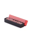Termoderi Defter- Metal Roller Kalem - 32 Gb Metal Renkli Usb Bellek Single Slim Gül Yapraklı Güllü Lokum - Öğretmenler Günü Hediyesi