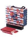 Termoderi Defter- Metal Roller Kalem - 32 Gb Metal Renkli Usb Bellek Single Slim Gül Yapraklı Güllü Lokum - Öğretmenler Günü Hediyesi