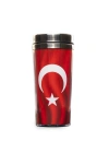 Türk Bayrağı Tasarımlı Termos Endorfia Fıstıklı Kalp Çikolata Hediye Kutusu