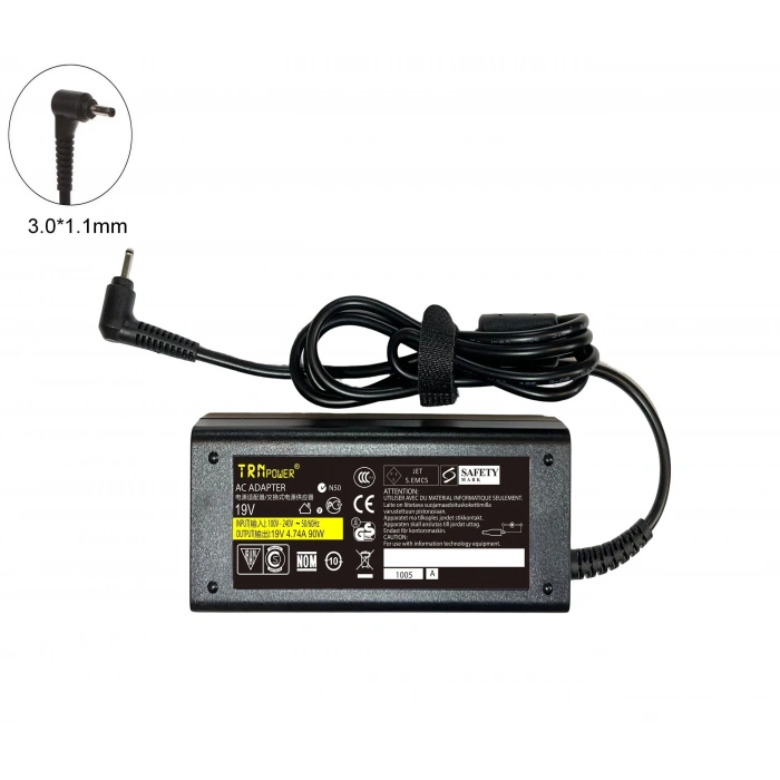 Acer A16-090P1A 3.0x1.1mm Notebook Adaptör Şarj Aleti