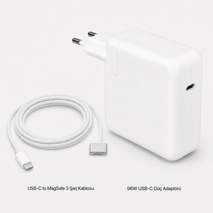 Apple MacBook Pro 14 inç M4 Max (2024) 96W USB-C Magsafe 3 Güç Adaptörü