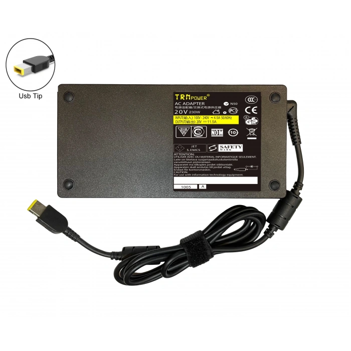 Lenovo Thinkpad 230W 20V 11.5A Notebook Adaptör Şarj Aleti