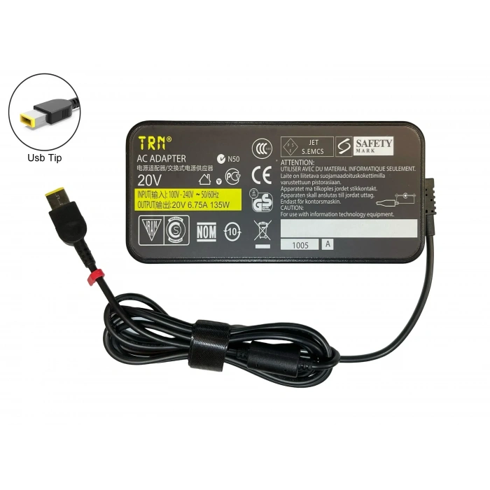 Lenovo ThinkPad X1 Extreme 1st Gen 20MF Notebook Adaptör Şarj Aleti