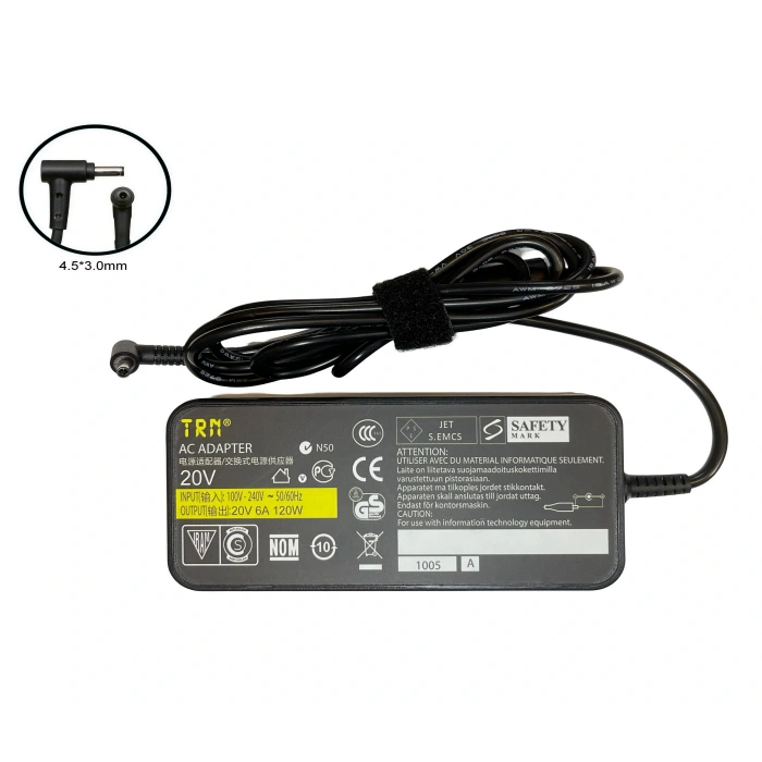 Msi 120W 20V 6A 4.5x3.0mm Laptop Adaptör Şarj Aleti