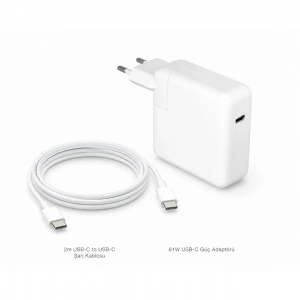 Apple MacBook Pro 13 (2019) 61W USB-C Güç Adaptörü