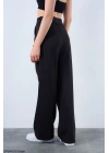 Ekru Beli Lastikli Elena Pantolon