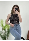 Boydan Taşlı Boyfriend Jean
