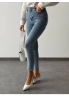 Boydan Taşlı Boyfriend Jean