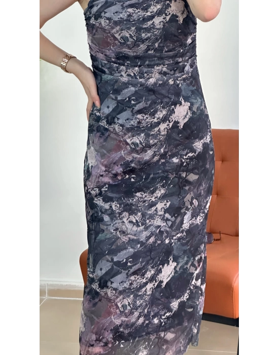 Askılı Tül Elbise