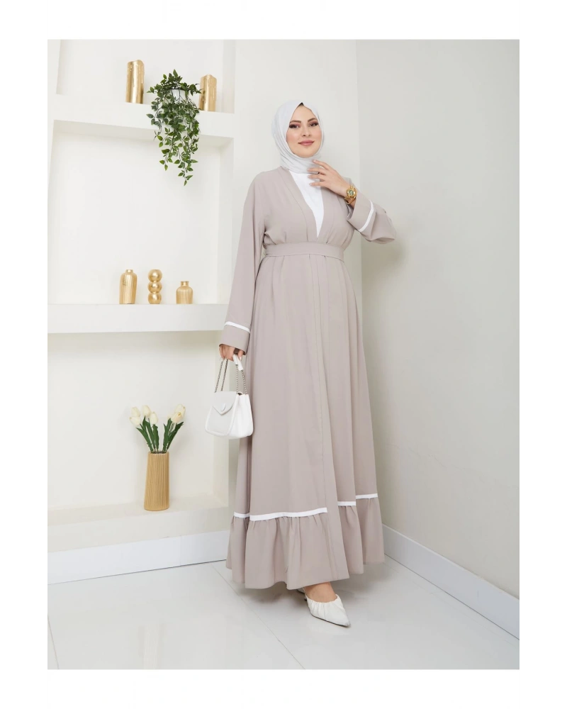 KADIN TESETTÜR ELBİSE İKİLİ ABAYA TAKIM BRJ