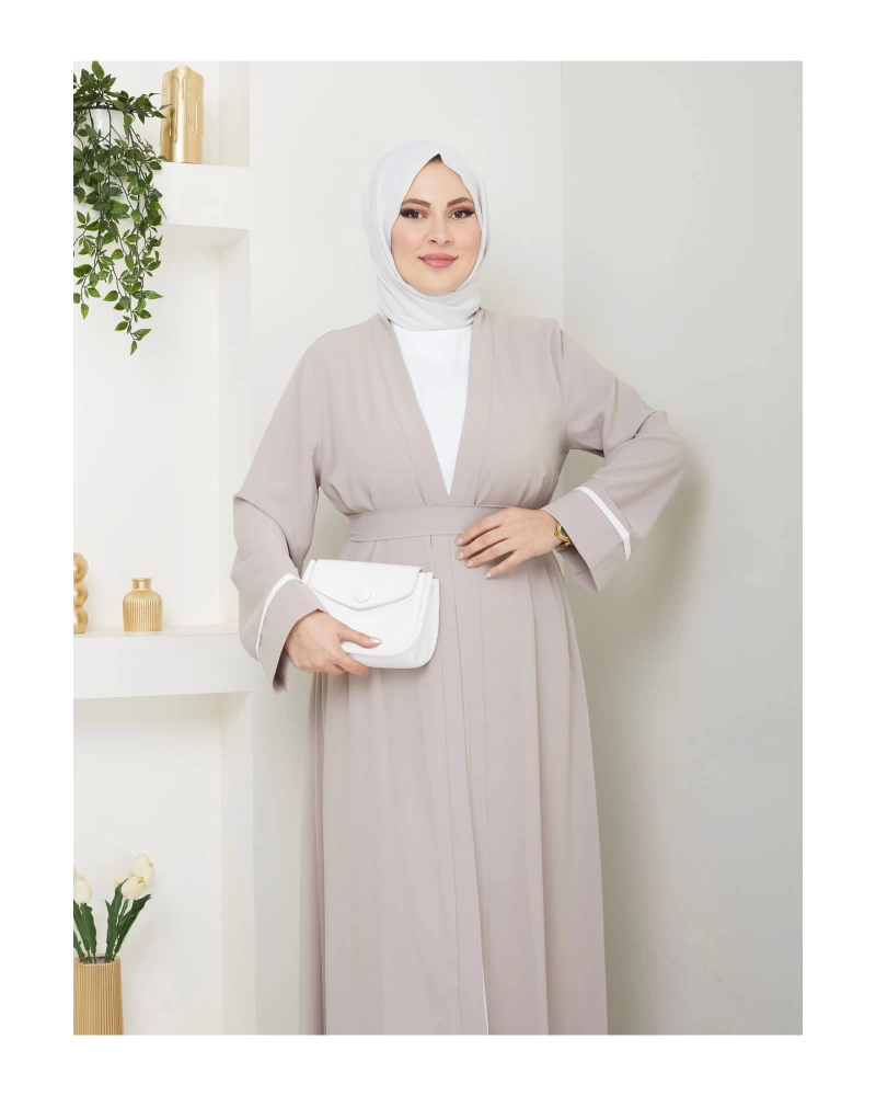 KADIN TESETTÜR ELBİSE İKİLİ ABAYA TAKIM BRJ