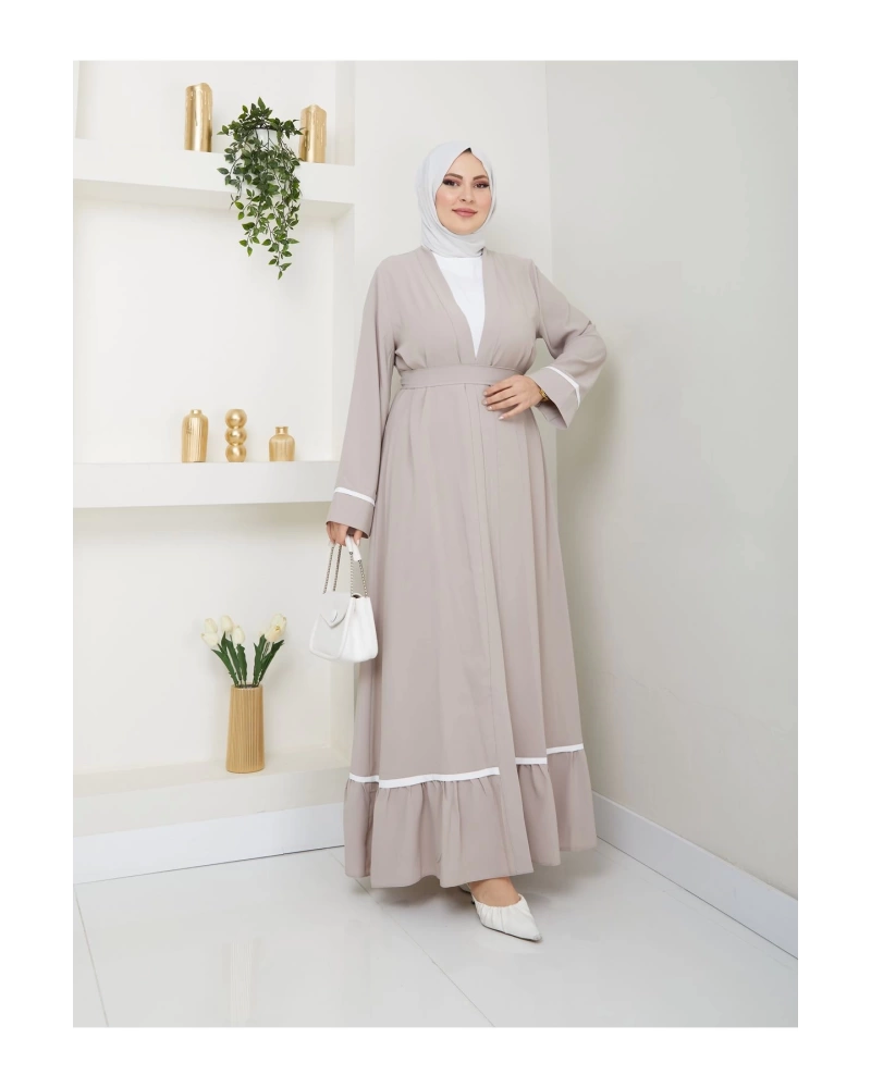 KADIN TESETTÜR ELBİSE İKİLİ ABAYA TAKIM BRJ