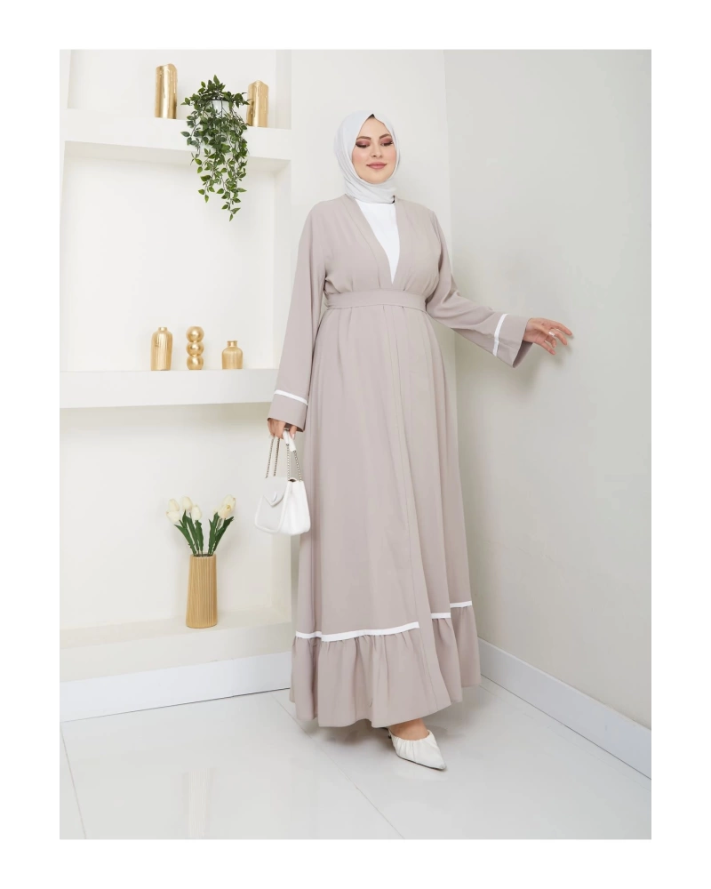 KADIN TESETTÜR ELBİSE İKİLİ ABAYA TAKIM BRJ