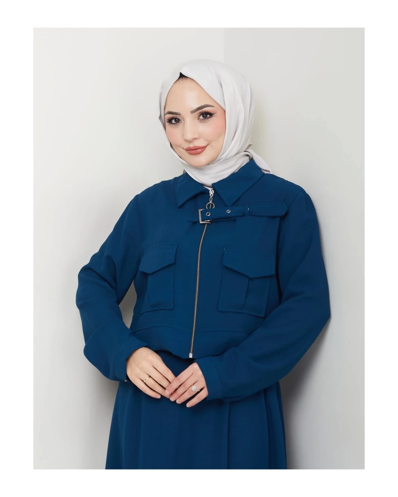 ETEKLI CEPLE FERMELI CEKETLI TESETTÜR TAKIM İNDİGO 765