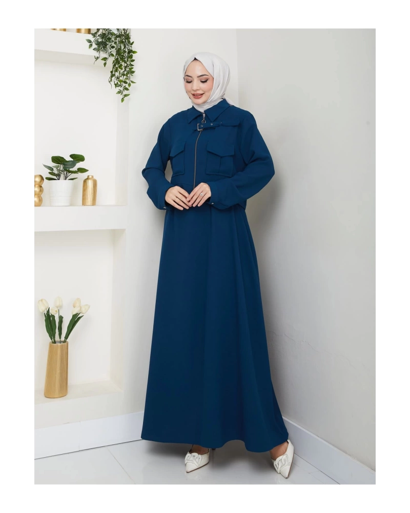 ETEKLI CEPLE FERMELI CEKETLI TESETTÜR TAKIM İNDİGO 765