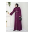 LEOPAR DETAYLI GÖMLEK YAKA ELBİSE LEOPAR KUŞAKLI FULL DÜĞME KAPAMA