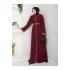 LEOPAR DETAYLI GÖMLEK YAKA ELBİSE LEOPAR KUŞAKLI FULL DÜĞME KAPAMA