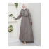 UZUN TRENCH 140 CM BOYUNDA TRENÇKOT GRİ
