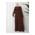 TAŞLİ ABAYA TESETTÜR GIYIM KADIN FERACE ELBISE