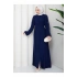 TAŞLİ ABAYA TESETTÜR GIYIM KADIN FERACE ELBISE