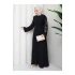 NAKŞLİ ABAYA TESETTÜR GIYIM KADIN FERACE ELBISE