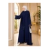 KADIN FAYA İKİLİ ABAYA TULUM TAKIM İNCİLİ
