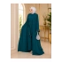 KADIN FAYA İKİLİ ABAYA TULUM TAKIM İNCİLİ