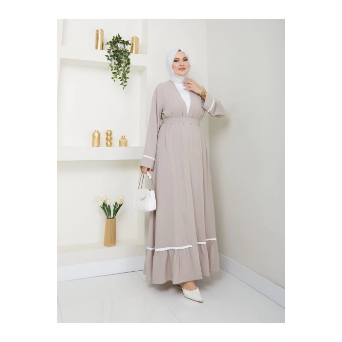 KADIN TESETTÜR ELBİSE İKİLİ ABAYA TAKIM BRJ