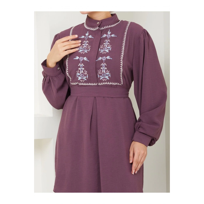 NAKIŞLI AYROBİN TESETTÜR TAKIM 637 GRİ MÜRDÜM