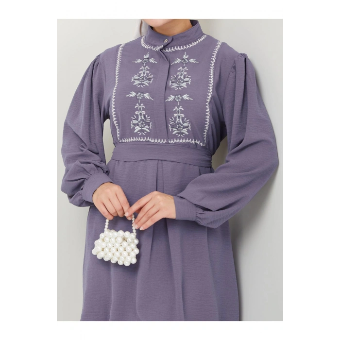 NAKIŞLI AYROBİN TESETTÜR TAKIM 637 GRİ