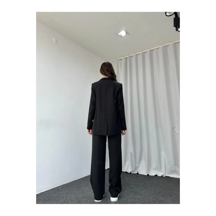 KADIN OVERSİZE CEKET PANTOLON TAKIM ASTARLİ