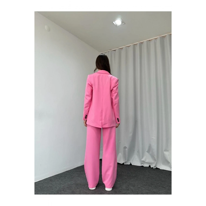 KADIN OVERSİZE CEKET PANTOLON TAKIM ASTARLİ